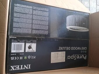 Nafukovacia virivka Intex 28440 Pure Spa Greywood deluxe
