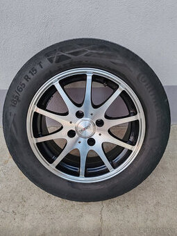 Letná sada Peugeot 207, C3 disk Dezent, Continental