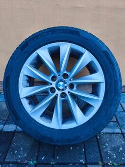 Alu-disky orig.+ letné  pneu na BMW X3 18"