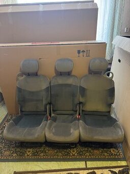 Renault Mégane Scénic - sedačky