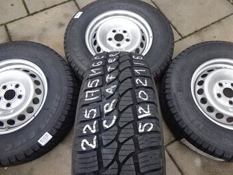 5x120 R16C MAN TGE VW Crafter zimna sada