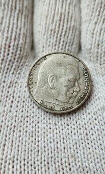 2 mark, 2 marka, 2 reichsmark Hindenburg