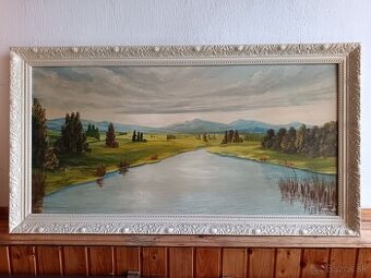 Obraz krajina 2-maľby