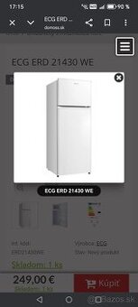 Chladnička s mrazničkou