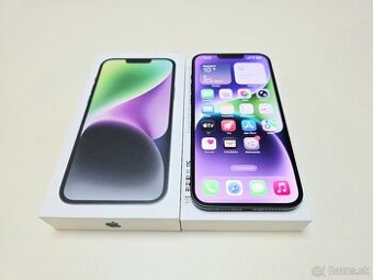 APPLE IPHONE 14 PLUS 256GB,ZDRAVIE BATERKY 100%