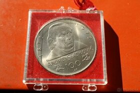 Strieborna pamätná medaila 100 Andrej Sládkovič 1972
