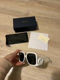 Gucci slnečné okuliare GG1326S - biele (GG3)