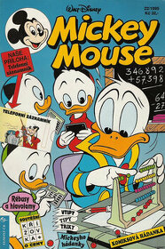 KUPIM - Mickey Mouse komiks cely rocnik 1995 - v slovencine
