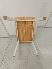 Drevený stôl IKEA  SUNDVIK 50 x 50 x 77 cm - 1