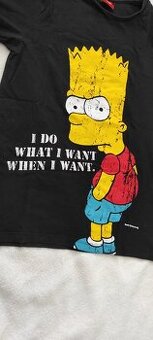 bart simpson - unisex tričko 146/152
