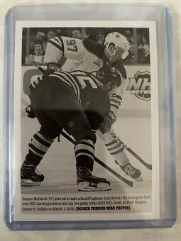Hokejove karticky mcdavid krug rookie