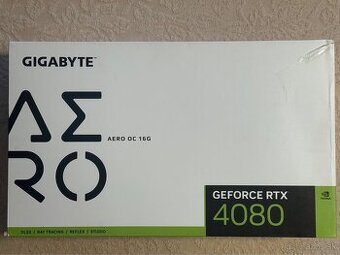 GIGABYTE RTX 4080 AERO OC 16GB (Záruka)