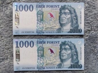 1000 Ezer Forint UNC bankovka