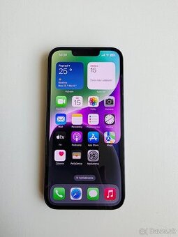 APPLE iPhone 14 128GB Midnight,KAPACITA BATÉRIE 100%
