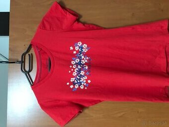 PEPE jeans originál Red damske tricko S