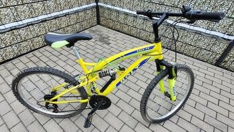 Predám celoodpružený bicykel 24''