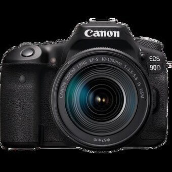 📸 Canon EOS 90D + objektív Canon 18–135 mm