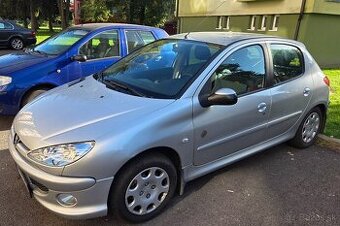 Predám Peugeot 206 5P 1.4E, veľmi zachovalý, 43 000 km