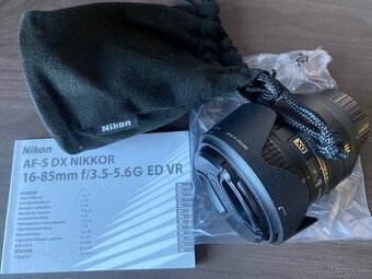 Nikon Nikkor AF-S DX 16-85mm, 1:3.5-5.6, G ED VR