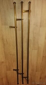 Mosadzné  starožitné garníže.