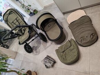 Kočík moon resea+, moss green