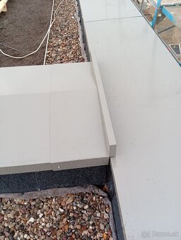 Montážne práce - parapety,oplechovanie balkónov,terás atiky