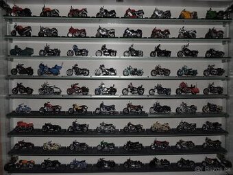 MODELY MOTOCYKLŮ V MĚŘ: 1:24.1:22 247 KUSŮ vše zde foto. - 1
