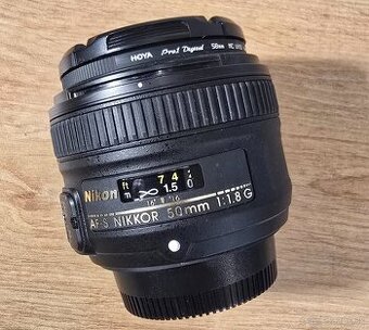 AF-S NIKKOR 50mm f/1.8G + HOYA Pro1 Digital MC UV  - 150E