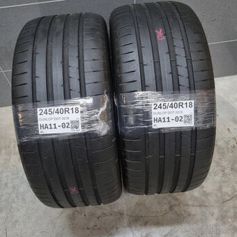 Letné pneumatiky 245/40 R18 DUNLOP