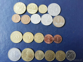 mince Litva,Lotyšsko,Estonsko