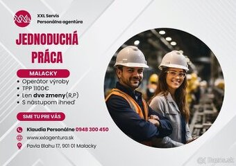Jednoduchá práca v Malackách