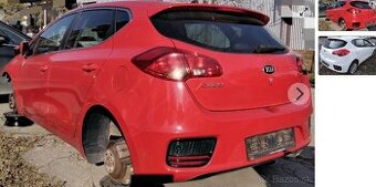 Kia Ceed 2016 predám DVERE vodičová strana zadne, PIATE DVER