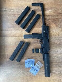 Predám ASG B&T MP9 A1 Black GBBR