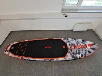 nafukovací paddleboard - Aquist Camouflage (10,5', oranžový