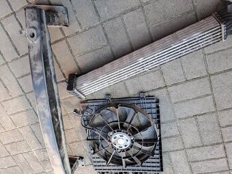 Skoda Fabia 2 facelift,vyztuha,vrtula,chladic-intercooler