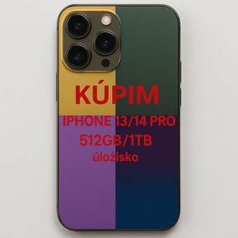 Kúpim iPhone 13/14 Pro 512 GB / 1TB