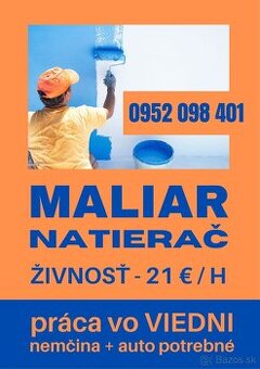 práca pre MALIAROV  vo VIEDNI