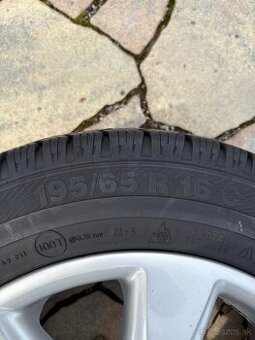 Zimné pneumatiky Barum snovanis 195/65 r 16 na dodávku 4ks