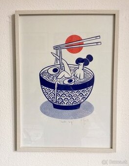 Obraz grafika 30x40cm