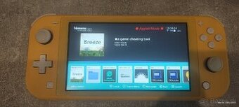 Predám hacknute nintendo switch lite s atmosphere