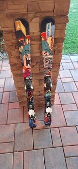 Detské lyže Atomic 110 cm a lyžiarky Head