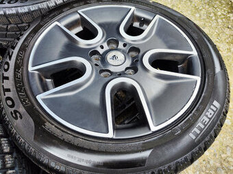 Alu sada = 5x120 = orig. MINI = s pneu = 205/55 R17