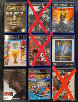 Playstation 2 hry PS2 ....