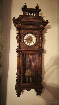 Starožitné "cisárske" hodiny Schlenker Kienzle