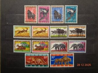 Poštové známky - RUANDA URUNDI 