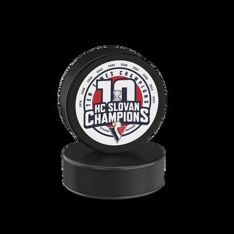 Slovan puk & vlajka + Šatan hokejové kart.