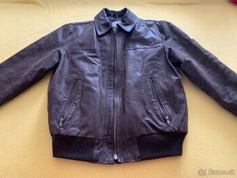Kožená bunda Montego,velkosť- M