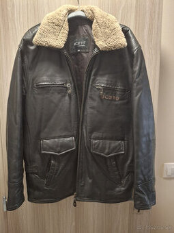Kožená bunda XL