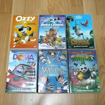 Pekné detské DVD - super stav