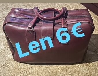 Predám lacno koženú cestovnú tašku.